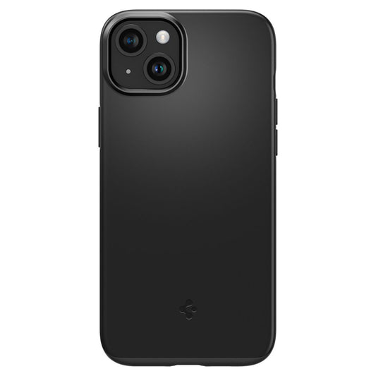 Husa pentru Apple iPhone 15, Spigen, Thin Fit, Neagra ACS06776