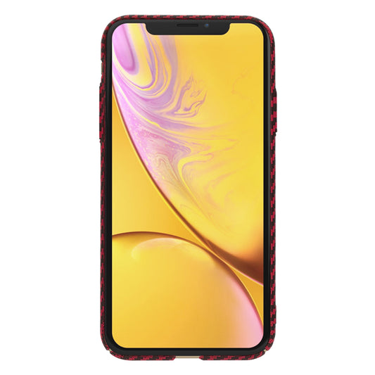 Husa pentru Apple iPhone XR, Techsuit, Carbonite FiberShell, Rosie