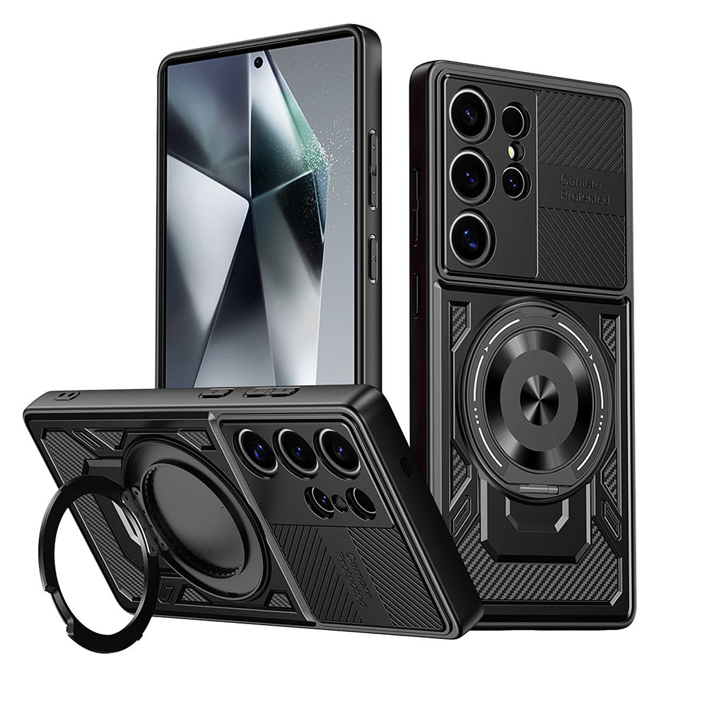 Husa pentru Honor 400 Pro, Techsuit, RuggedCam, Neagra