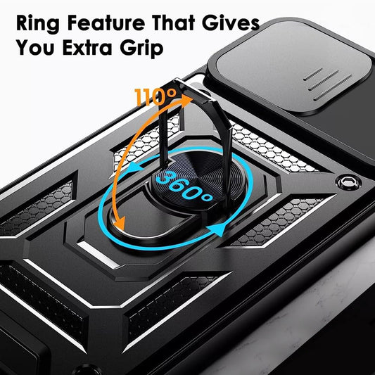 Husa pentru Honor 400 Smart 4G / X7d 4G / 400 Smart 5G, Techsuit, CamShield, Aurie