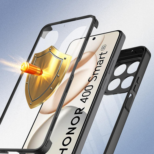 Husa pentru Honor 400 Smart 4G / X7d 4G / 400 Smart 5G, Techsuit, ColorVerse 360, Neagra