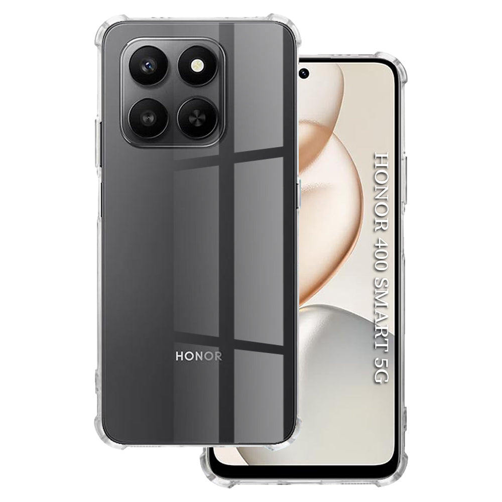 Husa pentru Honor 400 Smart 4G / X7d 4G / 400 Smart 5G, Techsuit, Shockproof Clear, Transparenta