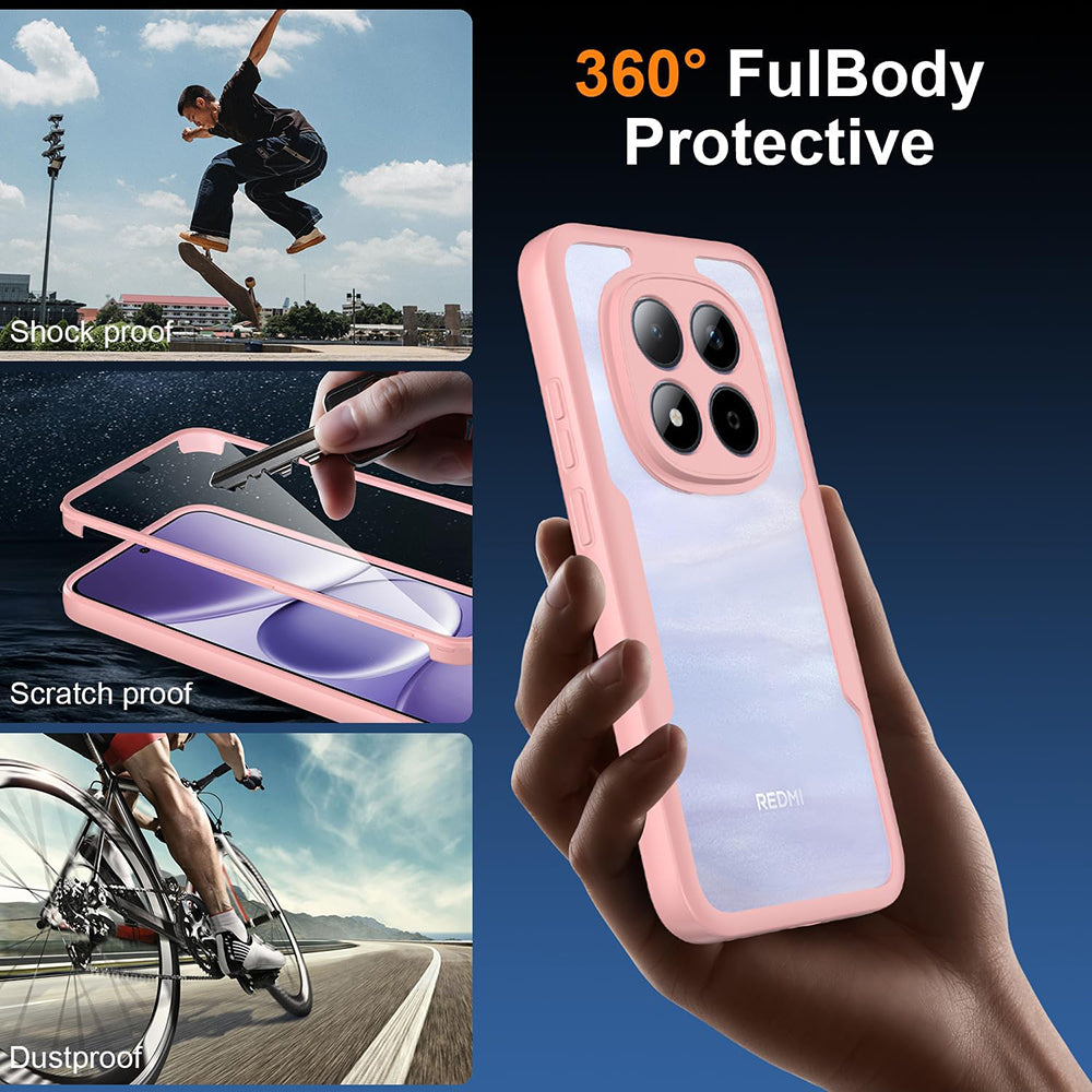 Husa pentru Honor 600 Lite, Techsuit, ColorVerse 360, Roz