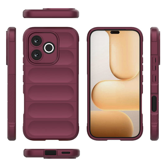 Husa pentru Honor 600 Lite, Techsuit, Magic Shield, Visinie