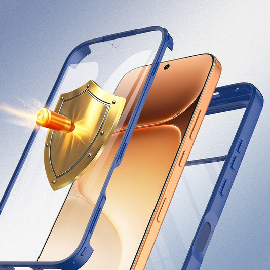 Husa pentru Honor 600 Pro / 600, Techsuit, ColorVerse 360, Albastra