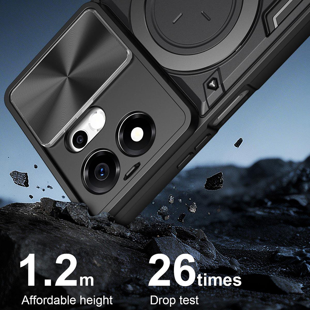 Husa pentru Honor 600 Smart, Techsuit, CamGuard Pro, Neagra