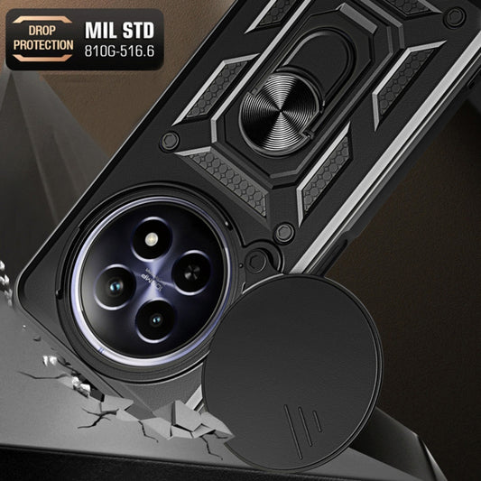 Husa pentru Honor Magic6 Pro, Techsuit, CamShield, Neagra