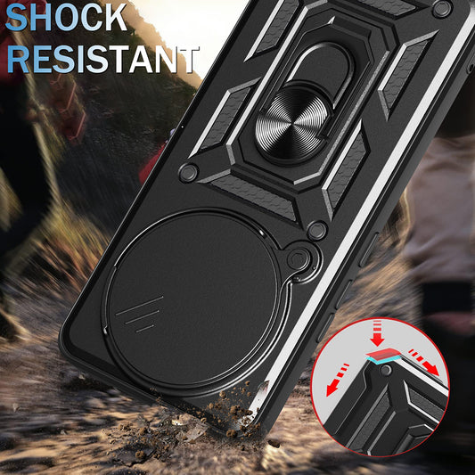 Husa pentru Honor Magic8 Pro, Techsuit, CamShield, Verde