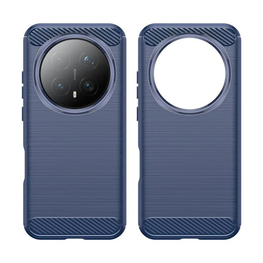 Husa pentru Honor Magic8 Pro, Techsuit, Carbon, Albastra