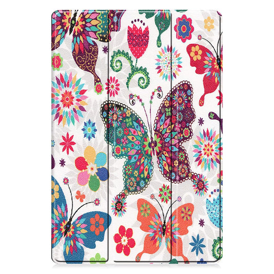 Husa pentru Honor Pad X8a, Techsuit, FoldPro Butterfly, Multicolor