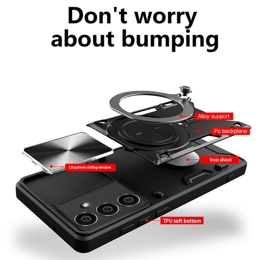 Husa pentru Honor X5c Plus, Techsuit, CamGuard Pro, Roz Aurie