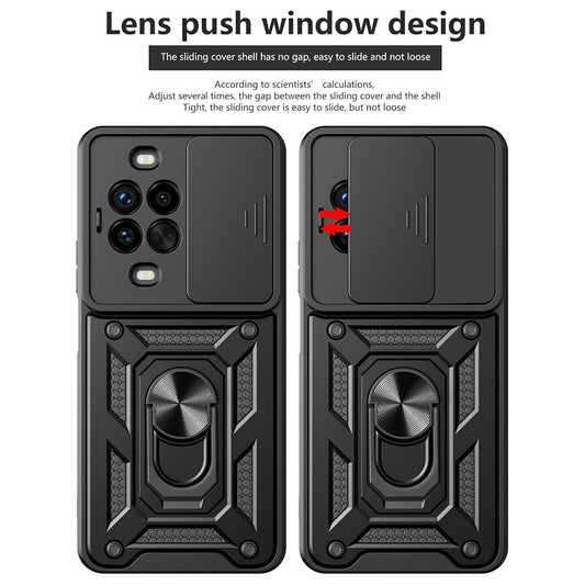 Husa pentru Huawei nova 14 Pro, Techsuit, CamShield, Albastra