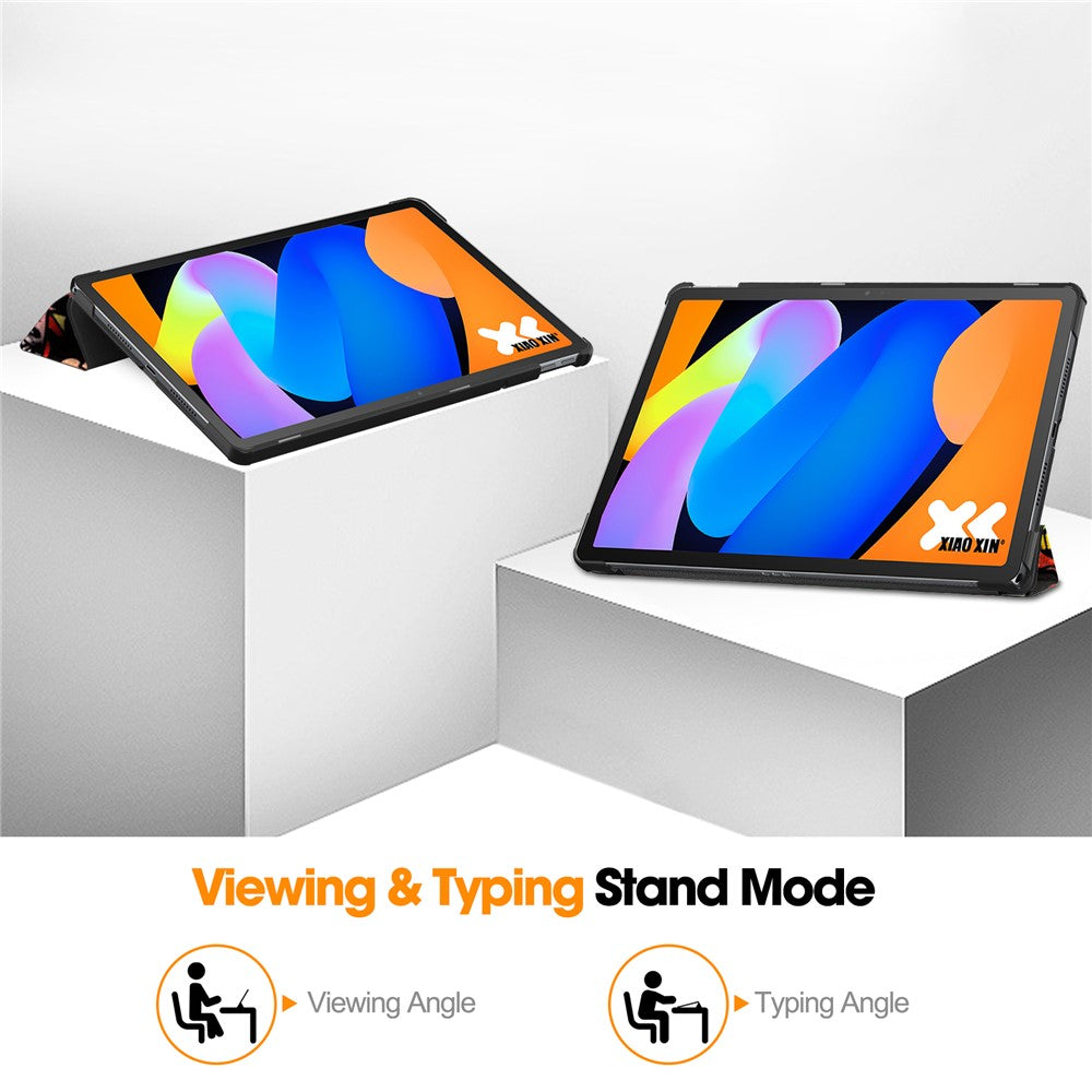 Husa pentru Lenovo Idea Tab 11, Techsuit, FoldPro Urban Vibe, Multicolor