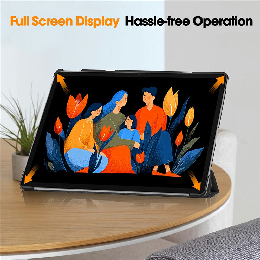 Husa pentru Lenovo Idea Tab Plus, Techsuit, FoldPro, Neagra