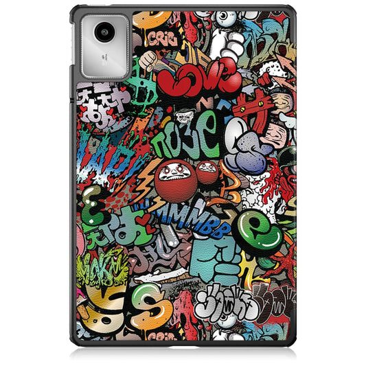 Husa pentru Lenovo Tab M11, Techsuit, FoldPro Urban Vibe, Multicolor