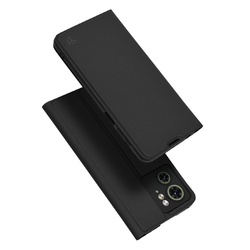 Husa pentru Motorola Edge (2023) / Edge 40, Techsuit, Magskin Book, Neagra