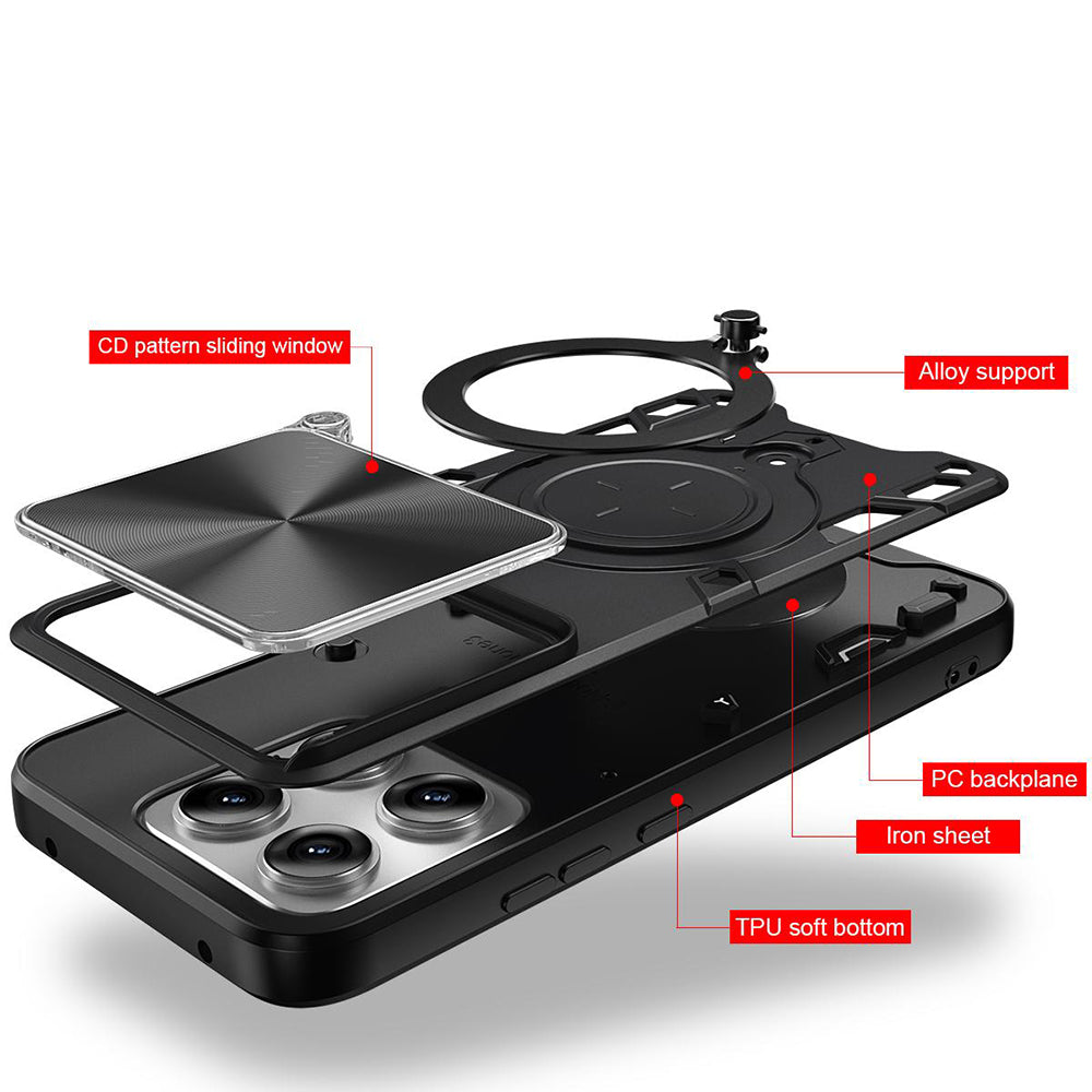 Husa pentru Motorola Edge 70 Pro, Techsuit, CamGuard Pro, Roz Aurie