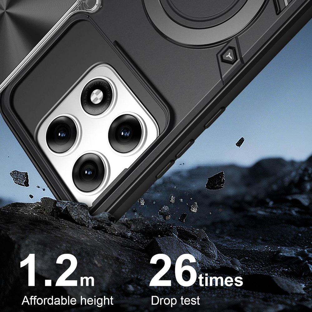 Husa pentru Motorola Edge 70 Pro, Techsuit, CamGuard Pro, Roz Aurie