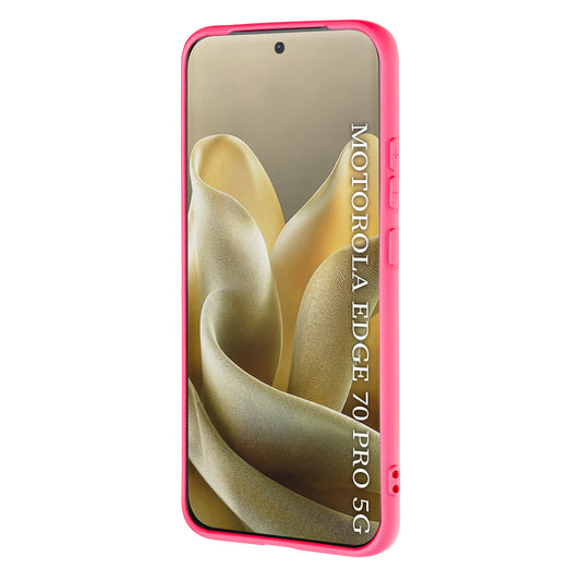 Husa pentru Motorola Edge 70 Pro, Techsuit, SoftFlex, Roz Inchis
