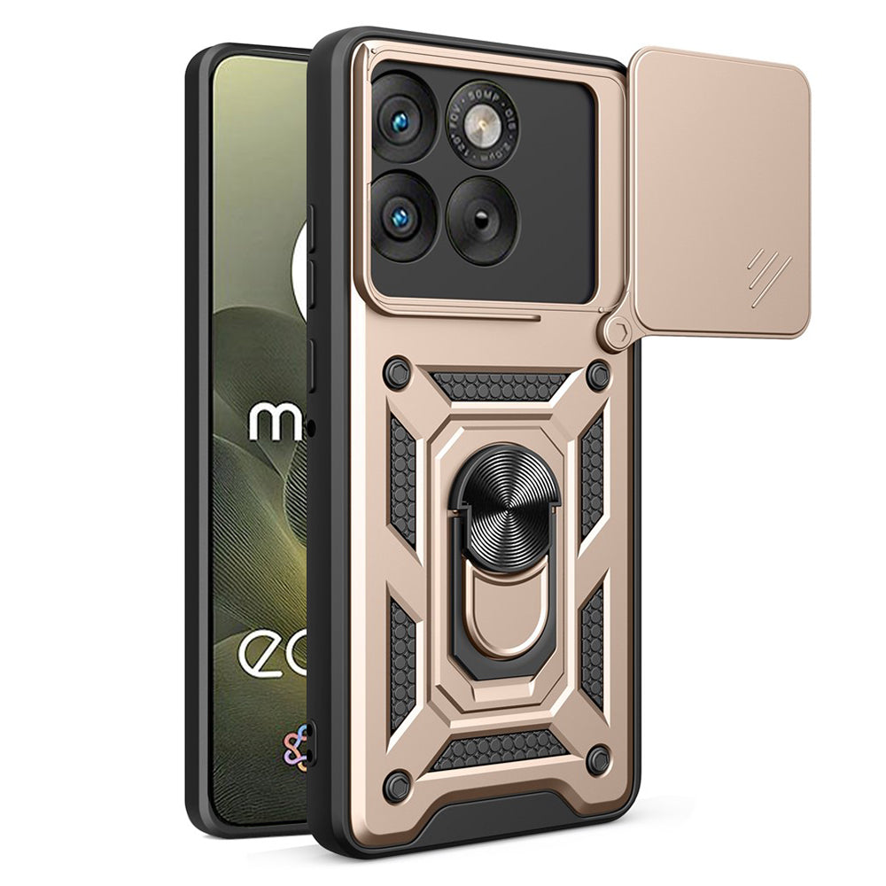 Husa pentru Motorola Edge 70, Techsuit, CamShield, Aurie