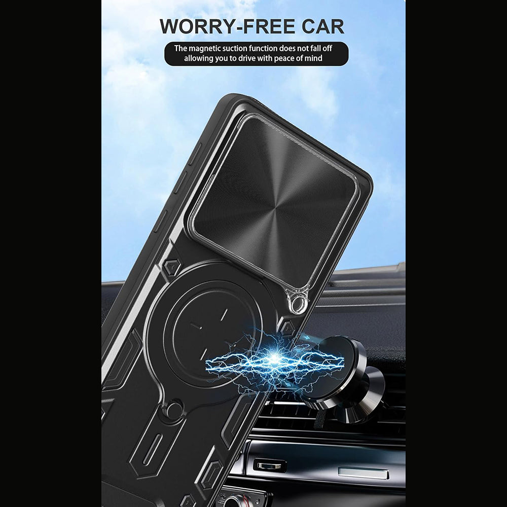 Husa pentru Motorola Edge 70 Ultra / Signature, Techsuit, CamGuard Pro, Neagra