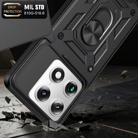 Husa pentru Motorola Edge 70 Ultra / Signature, Techsuit, CamShield, Albastra