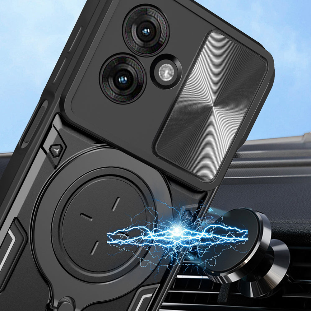 Husa pentru Motorola Moto G06, Techsuit, CamGuard Pro, Albastra