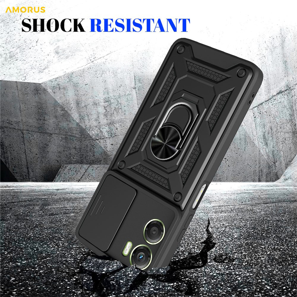 Husa pentru Motorola Moto G06, Techsuit, CamShield, Verde