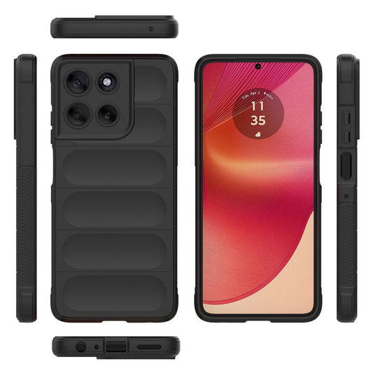 Husa pentru Motorola Moto G56, Techsuit, Magic Shield, Neagra