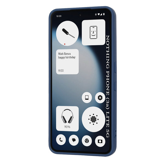 Husa pentru Nothing Phone (3a) Lite, Techsuit, SoftFlex, Bleumarin