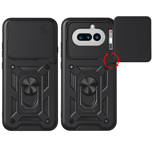 Husa pentru Nothing Phone (4a), Techsuit, CamShield, Albastra