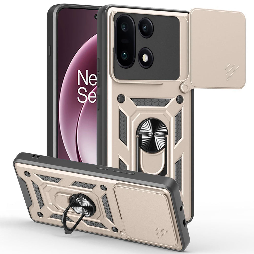 Husa pentru OnePlus 15, Techsuit, CamShield, Aurie
