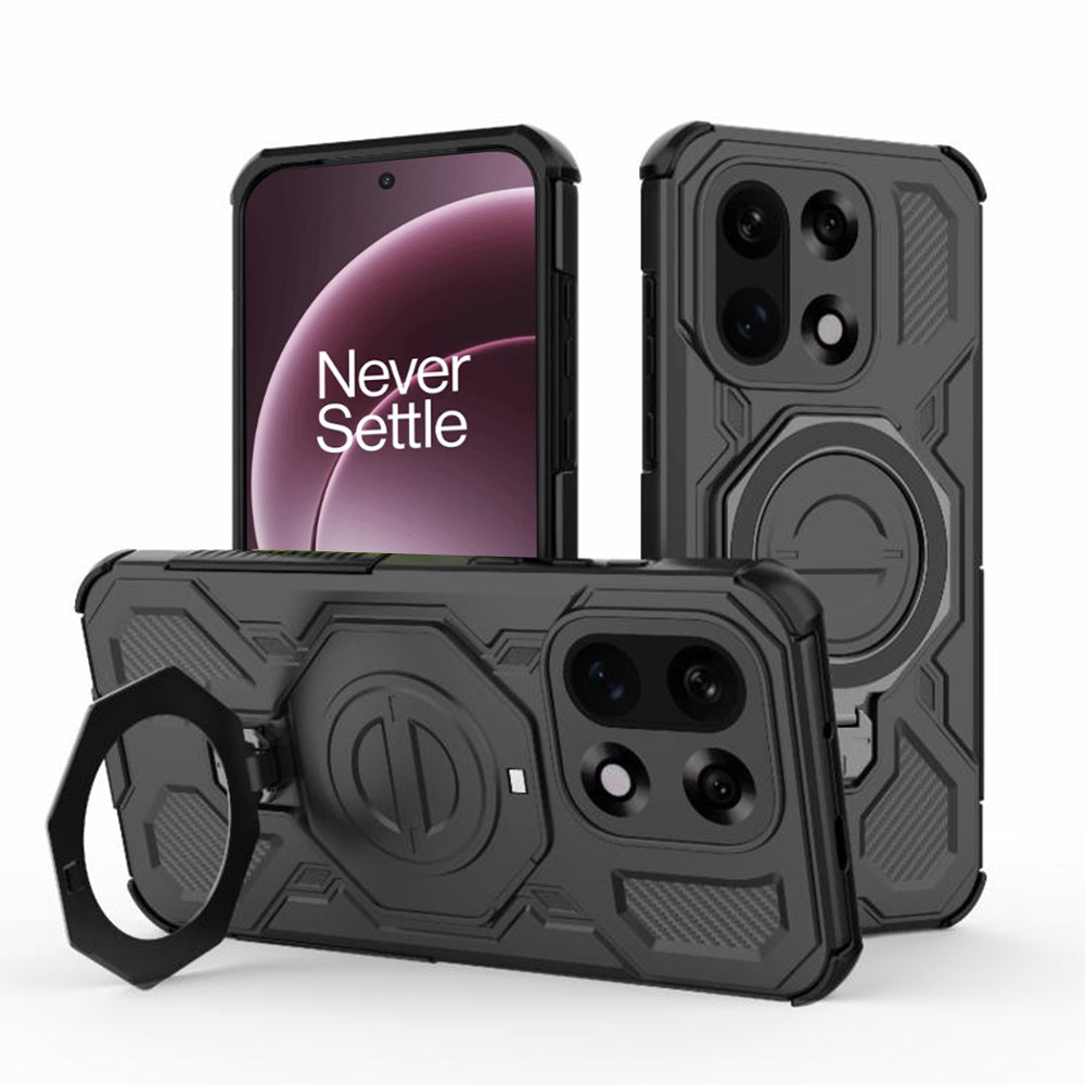 Husa pentru OnePlus 15, Techsuit, Carbon Shield Pro, Neagra