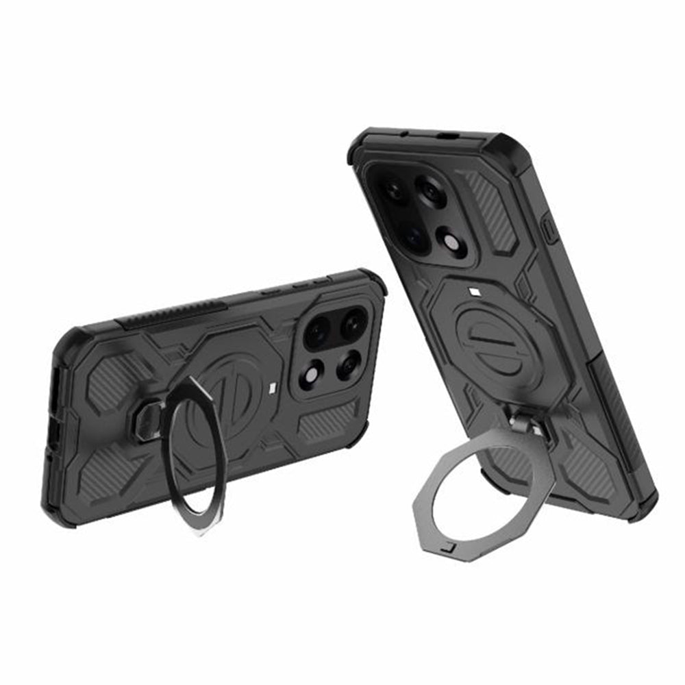 Husa pentru OnePlus 15, Techsuit, Carbon Shield Pro, Neagra