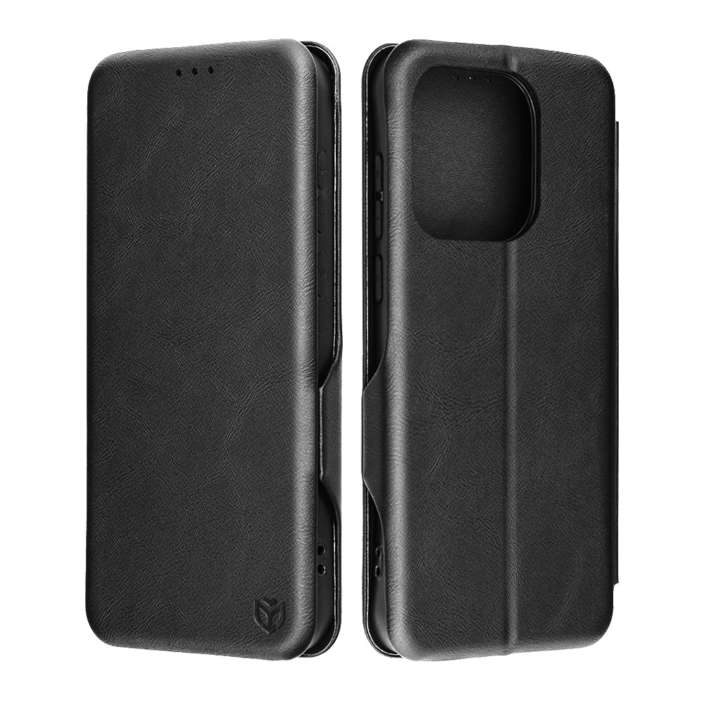 Husa pentru OnePlus 15, Techsuit, Safe Wallet Plus, Neagra