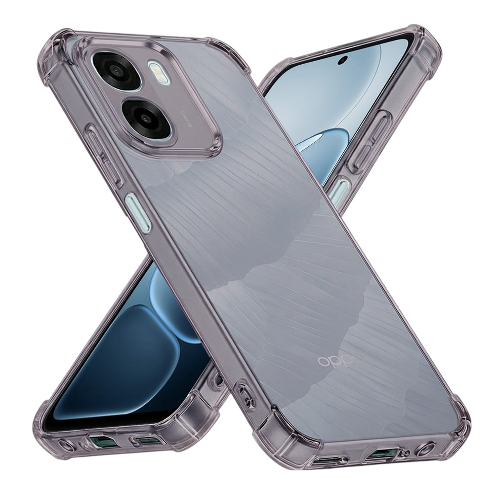 Husa pentru Oppo A6k 4G / A6x 4G / A6x, Techsuit, Shockproof Clear, Fumurie