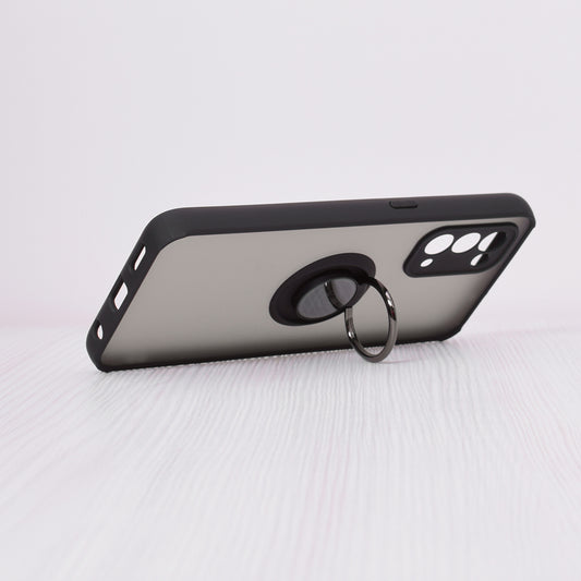 Husa pentru Oppo Find X3 Lite / Reno5 5G, Techsuit, Glinth, Neagra