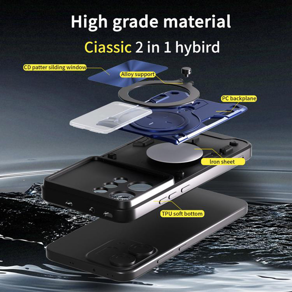 Husa pentru Oppo Reno14, Techsuit, CamGuard Pro, Mov