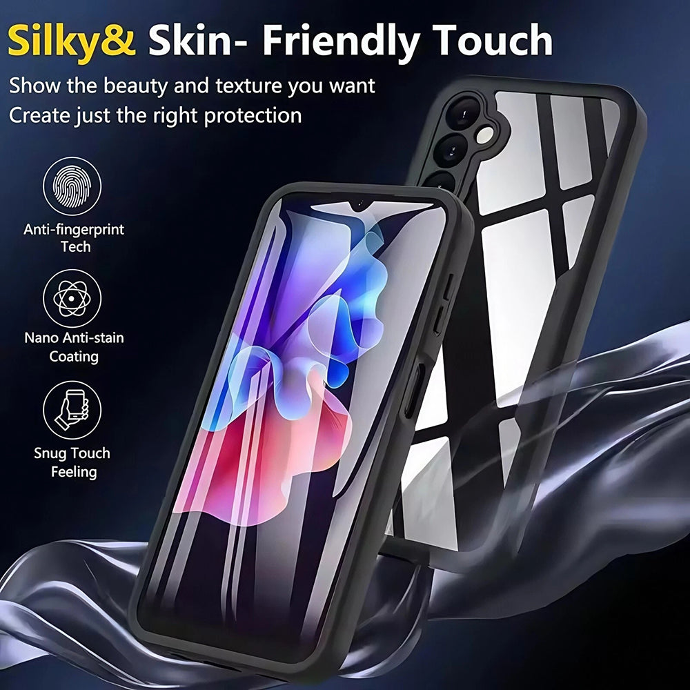 Husa pentru Oppo Reno14, Techsuit, ColorVerse 360, Neagra