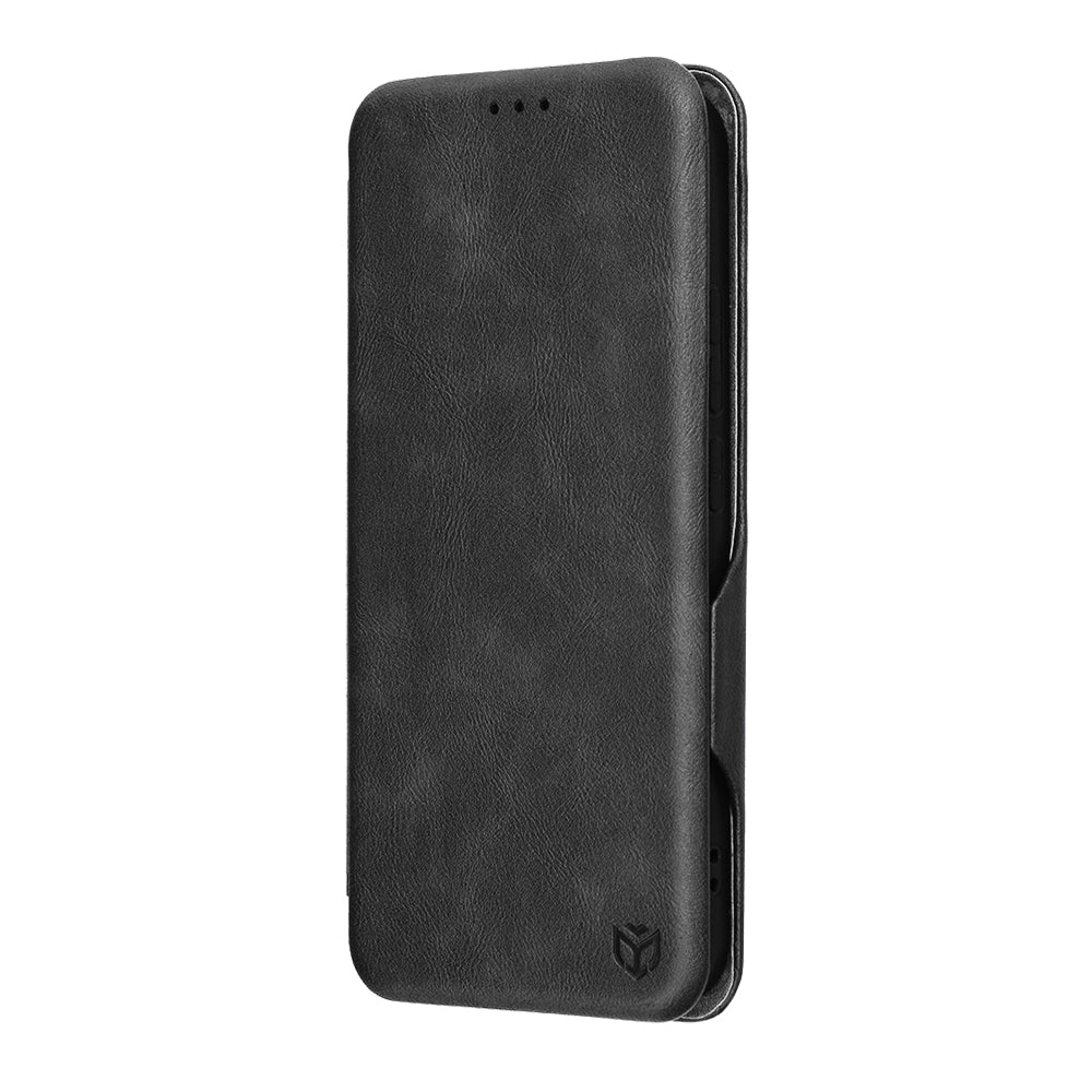 Husa pentru Oppo Reno14, Techsuit, Safe Wallet Plus, Neagra