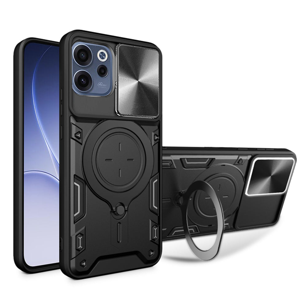 Husa pentru Oppo Reno15 FS / Reno15 F, Techsuit, CamGuard Pro, Neagra