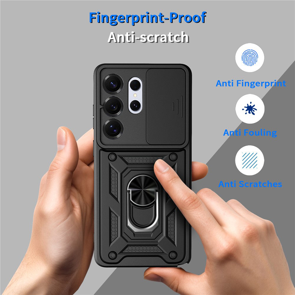Husa pentru Oppo Reno15 Pro, Techsuit, CamShield, Neagra