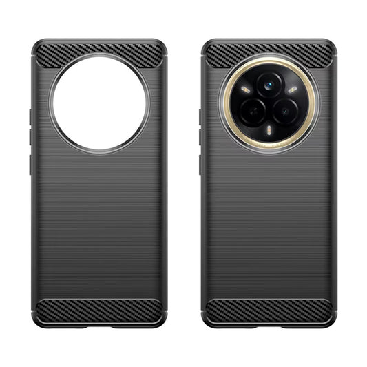 Husa pentru Realme 14 Pro, Techsuit, Carbon, Neagra