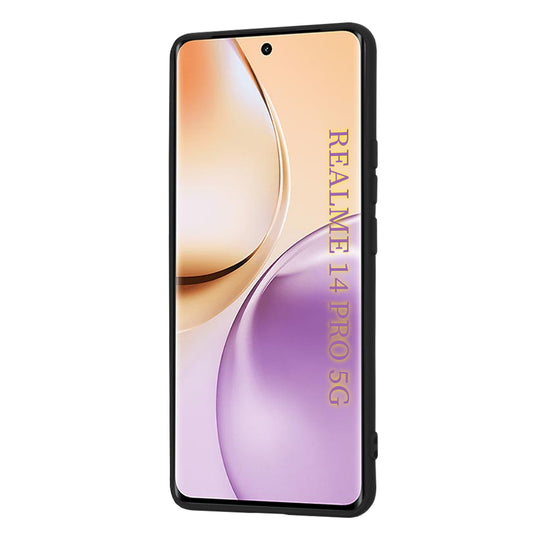 Husa pentru Realme 14 Pro, Techsuit, SoftFlex, Neagra