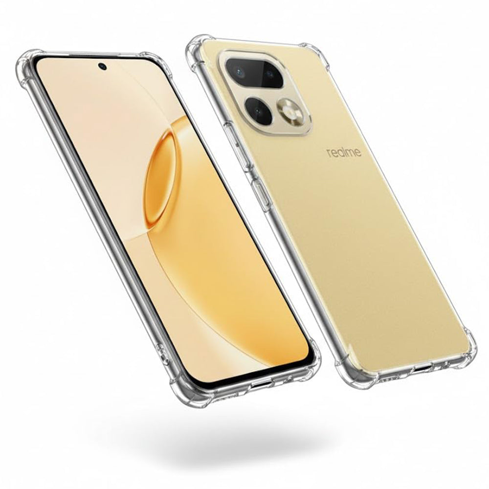 Husa pentru Realme 16 Pro+, Techsuit, Shockproof Clear, Transparenta