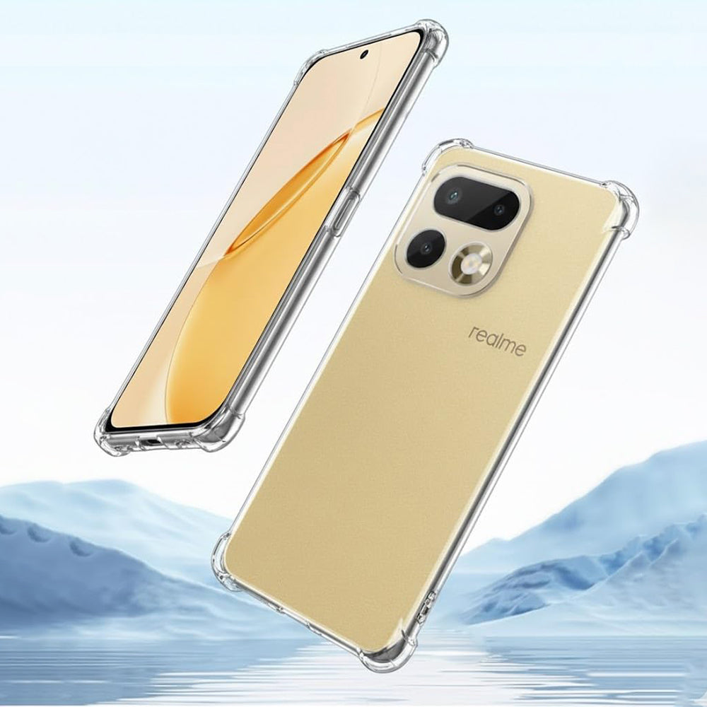 Husa pentru Realme 16 Pro+, Techsuit, Shockproof Clear, Transparenta