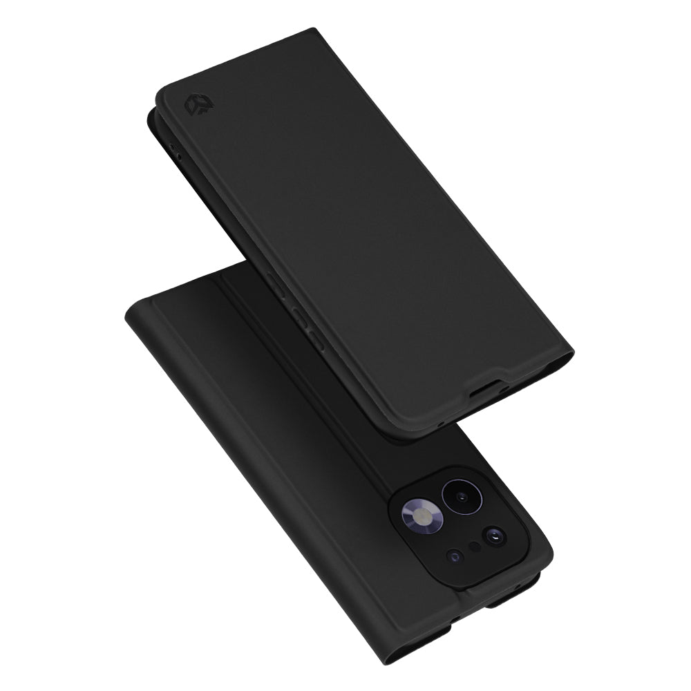 Husa pentru Realme 16 Pro, Techsuit, Magskin Book, Neagra