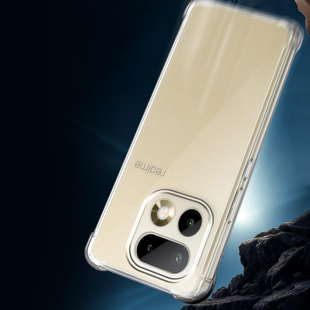 Husa pentru Realme 16 Pro, Techsuit, Shockproof Clear, Transparenta