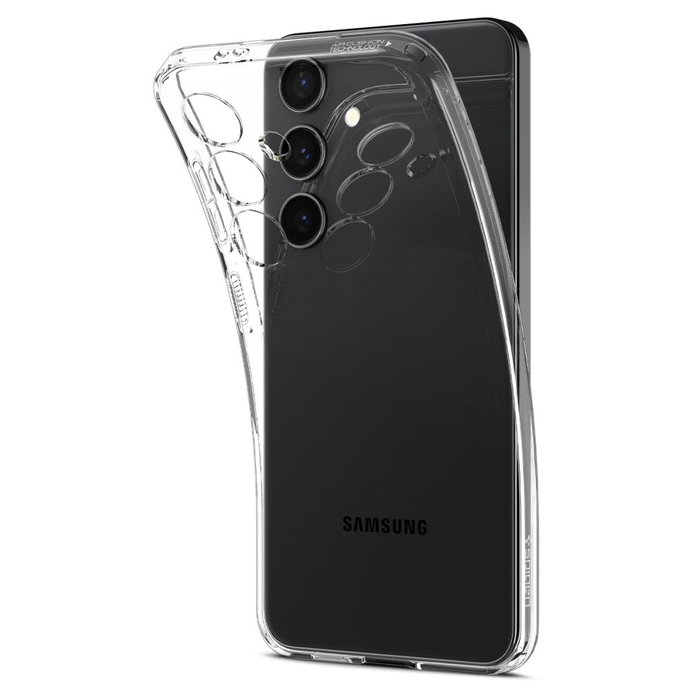 Husa pentru Samsung Galaxy S24 S921, Spigen, Liquid Crystal, Transparenta ACS07343