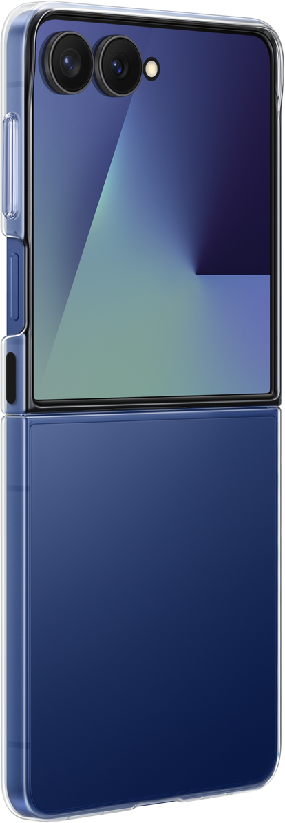 Husa pentru Samsung Galaxy Z Flip7 F766, Clear Case, Transparenta EF-AF766CTEGWW